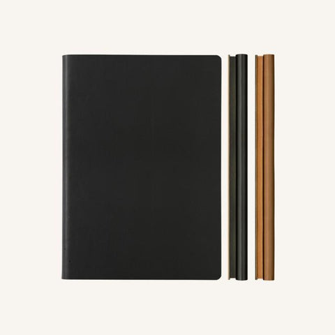 Daycraft Signature Duo Notebook - Black / Brown