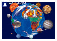 Lenticular XL 3D Postcard, Solar System