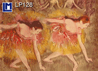 Lenticular Animation Postcard, Edgar Degas