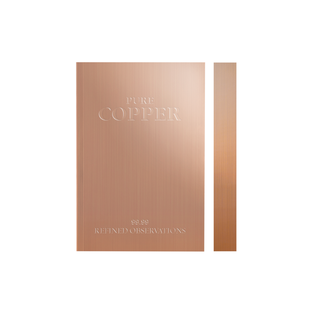 Daycraft Slab Notebook - Copper, A6