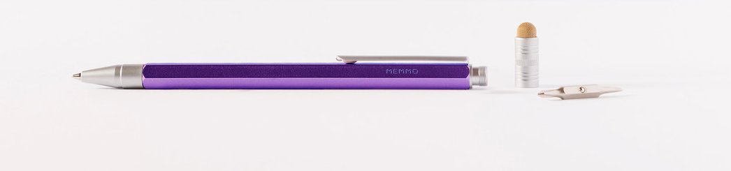 MEMMO MEMMO Metro Stylus Tool Pen, Purple