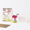The Pop Out Card Company Pop Out Flamingo Card