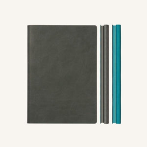 Daycraft Signature Duo Notebook - Grey / Blue