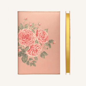 Flower Wow Lined Notebook (A5, Tea Rose)