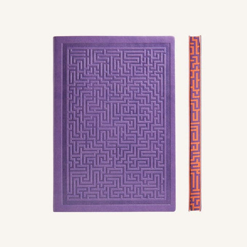 Daycraft Signature Amazer Notebook (A5, Lined, Purple)